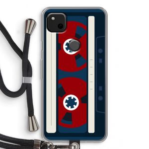 Here's your tape: Pixel 4a Transparant Hoesje met koord