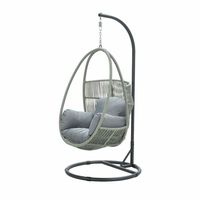 Panama swing hangstoel rope mint grey