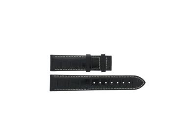 Horlogeband Certina C0016101603700A / C610014938 Leder Zwart 20mm