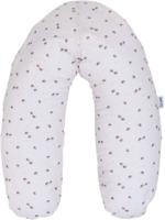 Zwangerschapskussen - TINEO - Katoenjersey - Ecru / Egeltjes