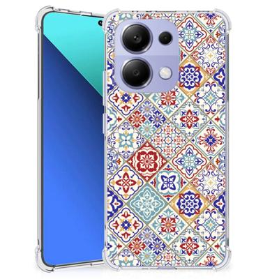 Xiaomi Redmi Note 13 4G Anti-Shock Hoesje Tiles Color Xiaomi Redmi Note 13 4G Anti-Shock Hoesje Tiles Color