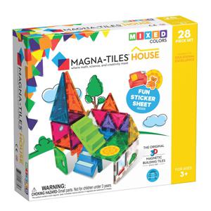 Magna-Tiles - Mixed Colors - House 28-delig