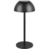 LED Tafellamp 1.7W Warm Wit 3000K | Oplaadbaar | Mat Zwart Kunststof