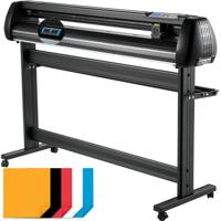 VEVOR Snijplotter Vinylsnijder Vinyl Cutter Plottermachine 1350 mm Foliesnijder SignMaster Decal Makerset