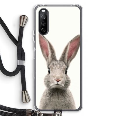 Daisy: Sony Sony Xperia 10 III Transparant Hoesje met koord