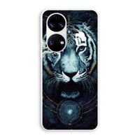 Darkness Tiger: Huawei P50 Transparant Hoesje