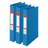 Esselte Ringband mappen/ordners - 5x - blauw - A4 - opbergen - kantoorartikelen