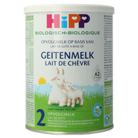 2 Biologische opvolgmelk op basis van geitenmelk 400 Gram