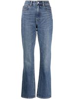 Alexander Wang jean slim Stacked à taille haute - Bleu - thumbnail