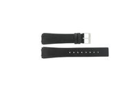 Skagen horlogeband 433XLSLBCM zwart leder