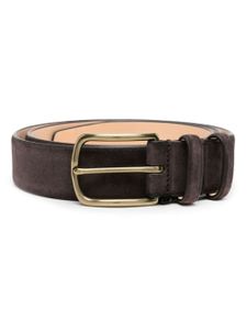 Officine Creative ceinture en daim à boucle - Marron