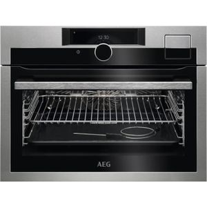 AEG KSE998290M Inbouw combi stoomoven Zilver