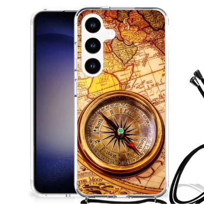 Samsung Galaxy S24 Telefoonhoesje met valbescherming Kompas