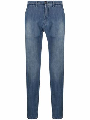 Briglia 1949 jean droit à taille mi-haute - Bleu