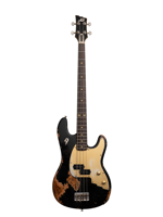 Duesenberg Alliance Chris Chaney Bass, LTD Distressed Black