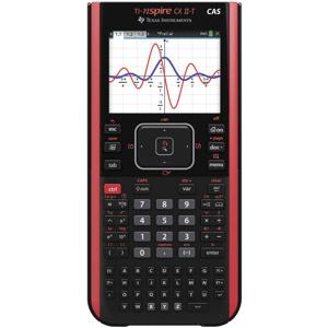 Texas Instruments TI NSPIRE CX II-T CAS calculator Pocket Grafische rekenmachine Zwart