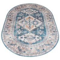 Veer Carpets - Vloerkleed Laria Blue 4 - Ovaal 160 x 230 cm - thumbnail