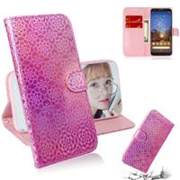 Voor Google pixel 3A effen kleur kleurrijke magnetische Buckle horizontale Flip PU lederen draagtas met houder & kaartsleuven & portemonnee & Lanyard