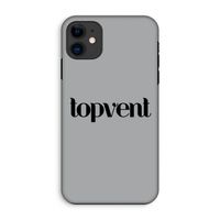 Topvent Grijs Zwart: iPhone 11 Tough Case