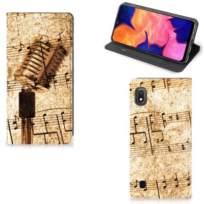 Samsung Galaxy A10 Stand Case Bladmuziek Samsung Galaxy A10 Stand Case Bladmuziek