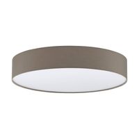 EGLO Romao 3 Plafondlamp - LED - Ø 57 cm - Wit/Taupe - Dimbaar - thumbnail