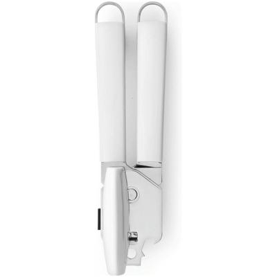 Brabantia essential line blikopener met kunststof hendel wit