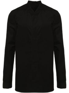 Rick Owens Faun snap-up shirt - Noir