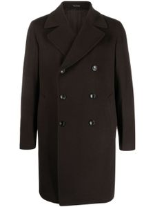 Tagliatore Arden wool-blend coat - Marron