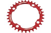 Blackspire - Kettingblad Snaggletooth 104/32 Rood - thumbnail