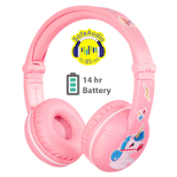 Buddyphones: Play Over-ear BT hoofdtelefoon - Roze Buddyphones: Play Over-ear BT hoofdtelefoon - Roze