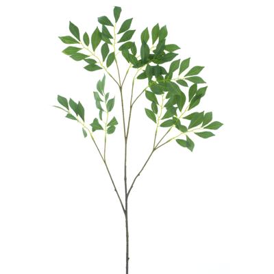 Kunsttak / kunstbloem Salie - 108 cm - groen - boeket opvulling bladgroen