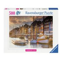 Ravensburger Legpuzzel sonnenunt.in kopenhagen, 500st. - thumbnail