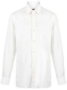 TOM FORD chemise à col pointu - Blanc