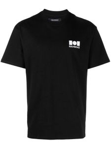 Nahmias t-shirt en coton à logo imprimé - Noir