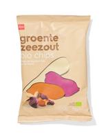 HEMA Bio Groentechips Zeezout 75g