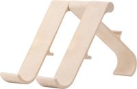 R-Go Tools Laptop- en tabletstandaard R-Go Treepod, ergonomisch en modulair, verstelbaar, biobased