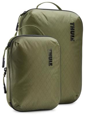 Thule Compression Cube Set Opbergzak Soft Green Set