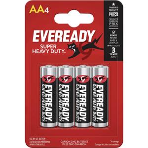 Eveready SHD AA batterij (penlite) Zink-kool 1.5 V 4 stuk(s)