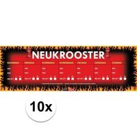 10x Sticky Devil stickers tekst Neukrooster, per week