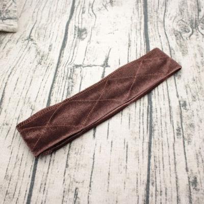 Mode Velvet hoofdband (wijn rood)