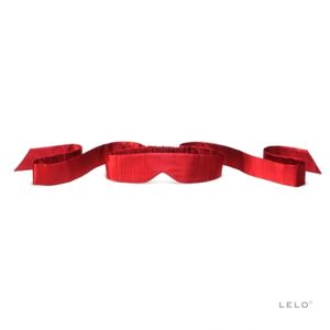 lelo - intima zijden blinddoek rood