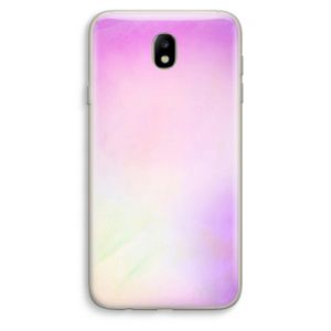 Flow mist pastel: Samsung Galaxy J7 (2017) Transparant Hoesje
