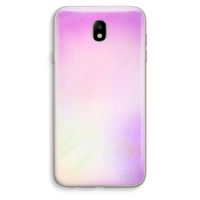 Flow mist pastel: Samsung Galaxy J7 (2017) Transparant Hoesje