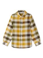 Bonpoint chemise Daho à carreaux - Jaune