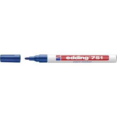 Edding 751 paint marker 4-751003 Lakmarker Blauw 1 mm, 2 mm