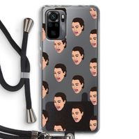 Ugly Cry Call: Xiaomi Redmi Note 10 Pro Transparant Hoesje met koord