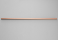 Saniclear Copper stabilisatiestang 120cm geborsteld koper inkortbaar - thumbnail