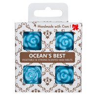 O.W.N. Candles 4 Scented Wax Melts Gift Box Ocean's Best