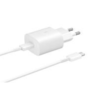 SAMSUNG oplader met kabel 1m usb c 25w wit
