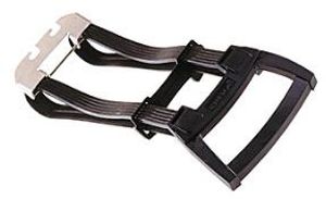 Bibia stelbinder ergo met aluminium plaat zwart